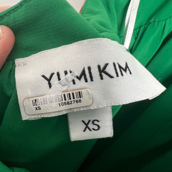 Yumi Kim Tracey Green Floral Maxi Dress Size XS Sold Out  - FLAW - Picture 12 of 16